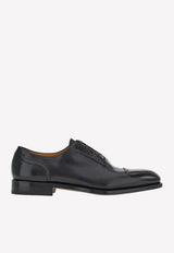 Salvatore Ferragamo Giave Oxford Shoes in Calf Leather Black 021030 GIAVE 758444 NERO