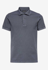 Tom Ford Classic Polo T-shirt Blue JPS002-JMC007S23 HB722