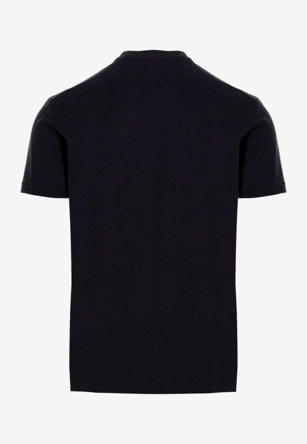 Tom Ford Crewneck Solid T-shirt Black JCS004-JMT002S23 HB900