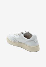 Autry Medalist Leather Low-Top Sneakers White AULWLL15/M_Autry-WHT