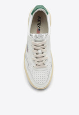 Autry Medalist Leather Low-Top Sneakers White AULWLL20/M