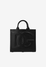 Dolce 
Gabbana Large DG Embossed Tote Bag in Calf Leather BB7272 AQ269 80999  Black