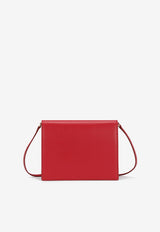 Dolce 
Gabbana DG Logo Crossbody Bag in Calf Leather BB7287 AW576 8X052 Red