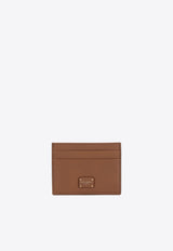 Dolce 
Gabbana Logo Plaque Calfskin Cardholder BI0330 AO049 81236