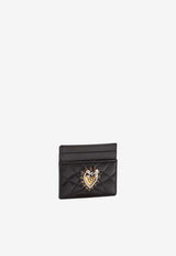 Dolce 
Gabbana Devotion Cradholder in Quilted Nappa Leather BI0330 AV967 80999