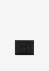 Dolce 
Gabbana DG Logo Leather Cardholder BI0330 AG081 80999 Black