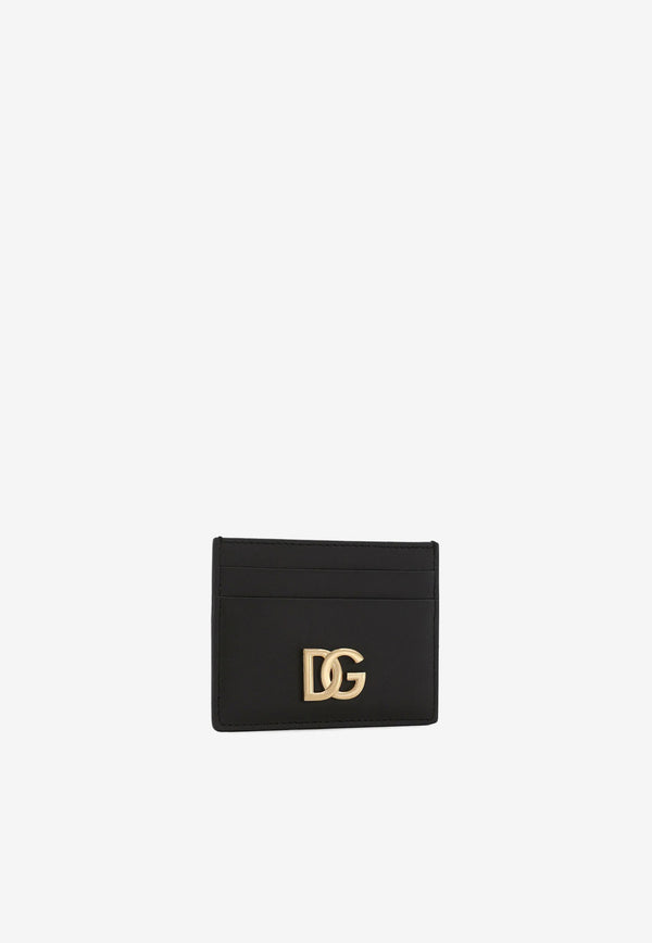 Dolce 
Gabbana DG Logo Cardholder in Calf Leather BI0330 AW576 80999 Black