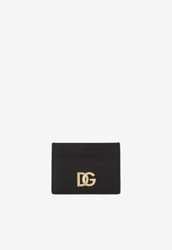 Dolce 
Gabbana DG Logo Cardholder in Calf Leather BI0330 AW576 80999 Black