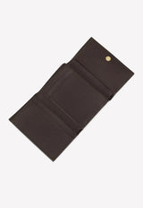 DG Logo Wallet in Calfskin