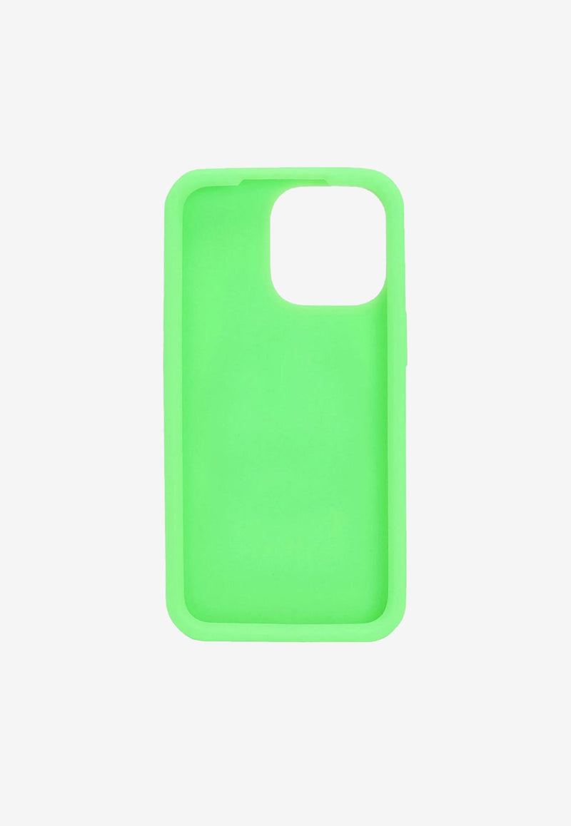 Dolce 
Gabbana DG Logo iPhone 13 Pro Max Cover BI3232 AG816 8H561 Green