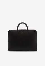 Dolce 
Gabbana Monreal Briefcase in Calf Leather Black BM1710 AC954 80999