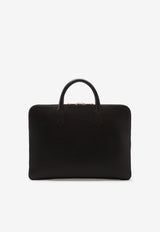 Dolce 
Gabbana Monreal Briefcase in Calf Leather Black BM1710 AC954 80999