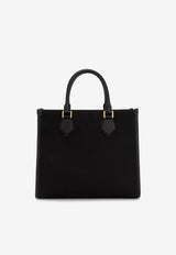 Dolce 
Gabbana Canvas and Nappa Leather Shopper Bag Black BM2012 AA451 80999