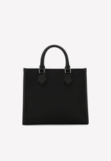 Dolce 
Gabbana Small Rubberized Logo Tote Bag Black BM2012 AG182 8B956