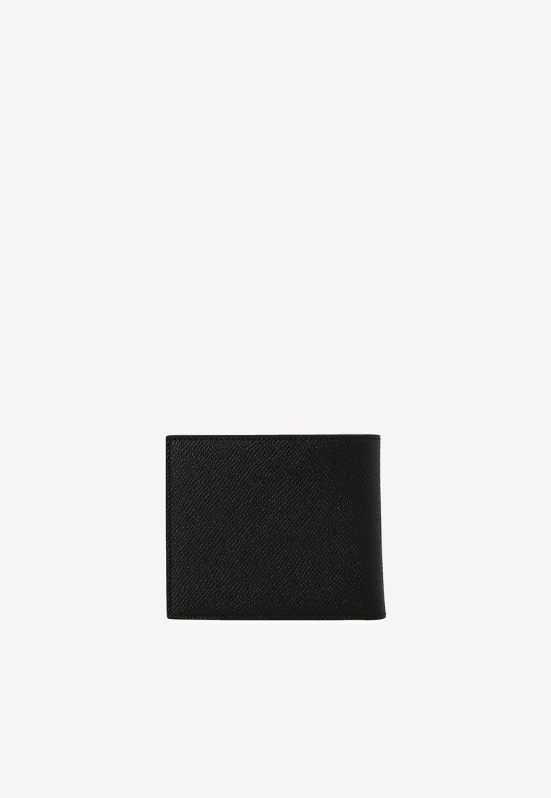 Dolce 
Gabbana Logo Plaque Bi-Fold Wallet Black BP1321 AG219 80999