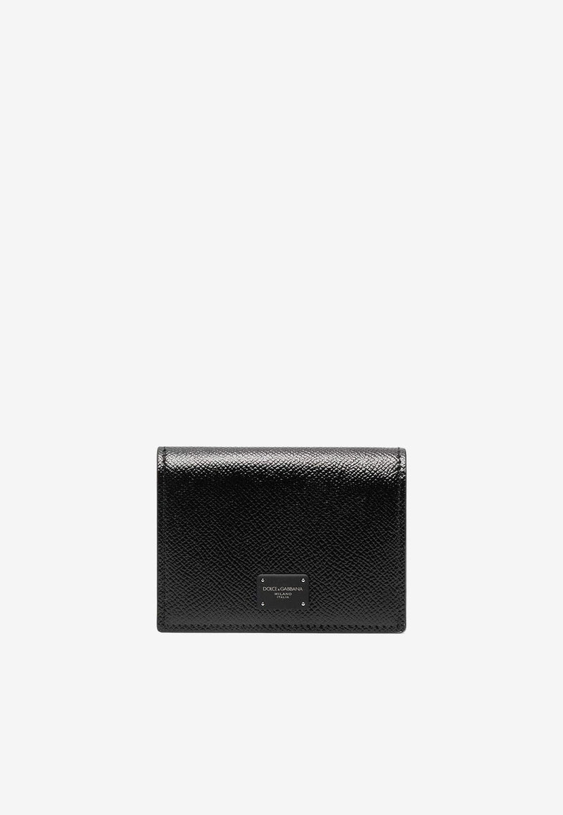 Dolce 
Gabbana Logo Cardholder in Calf Leather Black BP1643 AZ602 80999