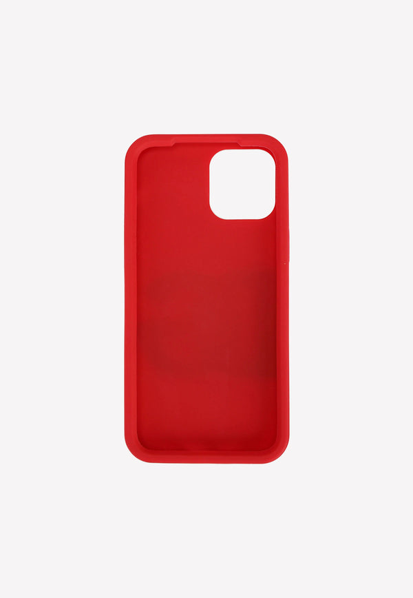 Dolce 
Gabbana iPhone 12 Pro Max Cover in Silicon Red BP2908 AO976 89854