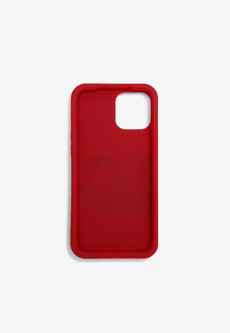 Dolce 
Gabbana iPhone 13 Pro Max Logo Silicon Cover Red BP3183 AO976 89879