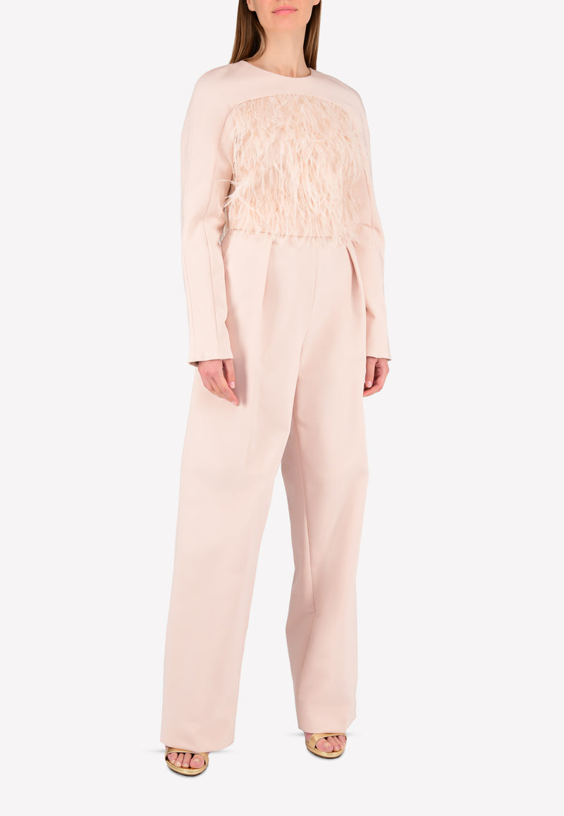 Bibhu Mohapatra Pink Rose Water Fille Pants BM17-06-1420A