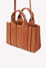 Chloé Mini Woody Handbag Beige CHC23SP237I60247 CARAMEL