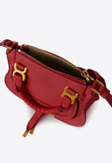 Chloé Mini Marcie Top Handle Bag in Calfskin Red CHC23SS595I316AI REDDISH PINK