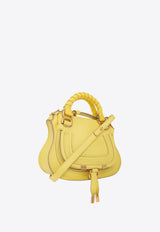 Chloé Mini Marcie Top Handle Bag in Calfskin Yellow CHC23SS595I31703 DAFFODIL YELLOW