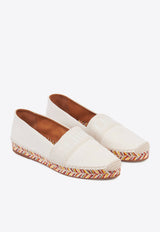 Chloé Piia Flat Espadrilles Gray CHC23U8350800L PEARLY GREY