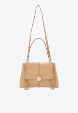 Chloé Medium Penelope Shoulder Bag Beige CHC23US569K15281 MILKY BROWN