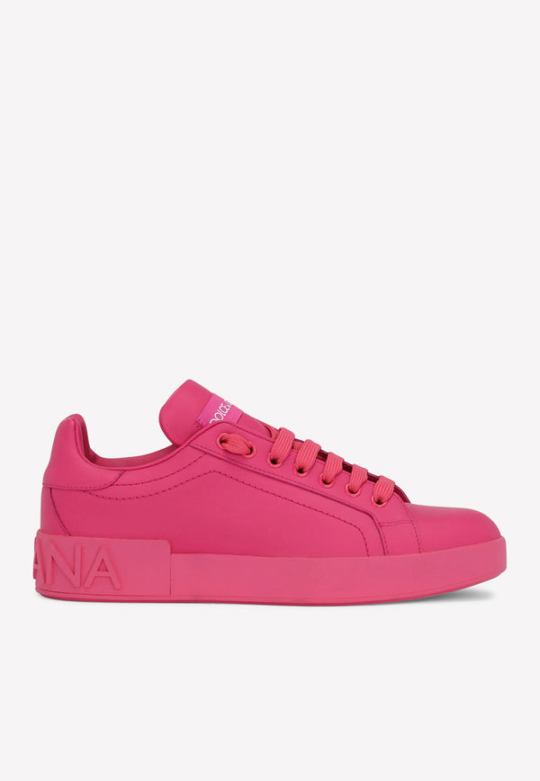 Dolce 
Gabbana Portofino Low-Top Sneakers CK1544 A1065 8H412 Pink