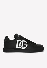 Dolce 
Gabbana DG Portofino Low-Top Sneakers CK1545 AC330 89690 Black