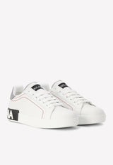 Dolce 
Gabbana Portofino Low-Top Sneakers White CK1587 AH527 8B441