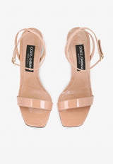 Dolce 
Gabbana Keira 105 Patent Leather Sandals CR1175 A1471 8H056 Nude