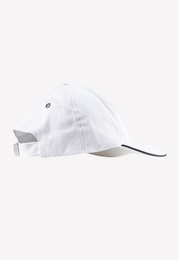 Vilebrequin Girls Embroidered Cotton Cap White CTNH0400-010