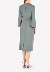 Chalayan Grey Judo Wrap Coat WK644FK403