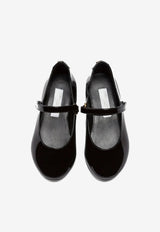 Dolce 
Gabbana Kids Girls Patent Leather Mary Jane Flats D10699 A1328 80999 Black