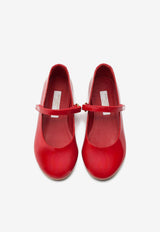 Dolce 
Gabbana Kids Girls Patent Leather Mary Jane Flats D10699 A1328 87124 Red