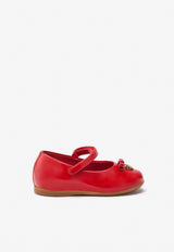 Dolce 
Gabbana Kids Baby Girls Mary Jane Patent Leather Ballerinas D20057 A1328 87124 Red