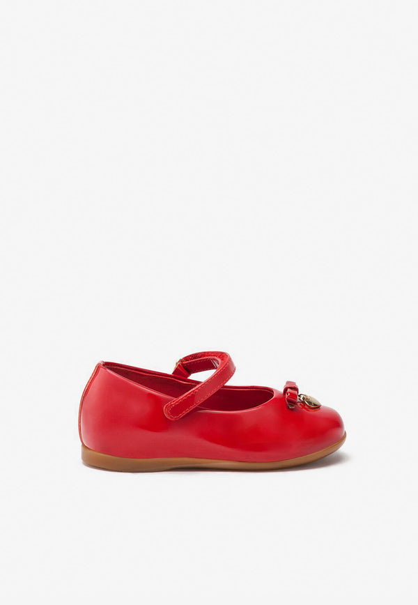 Dolce 
Gabbana Kids Baby Girls Mary Jane Patent Leather Ballerinas D20057 A1328 87124 Red