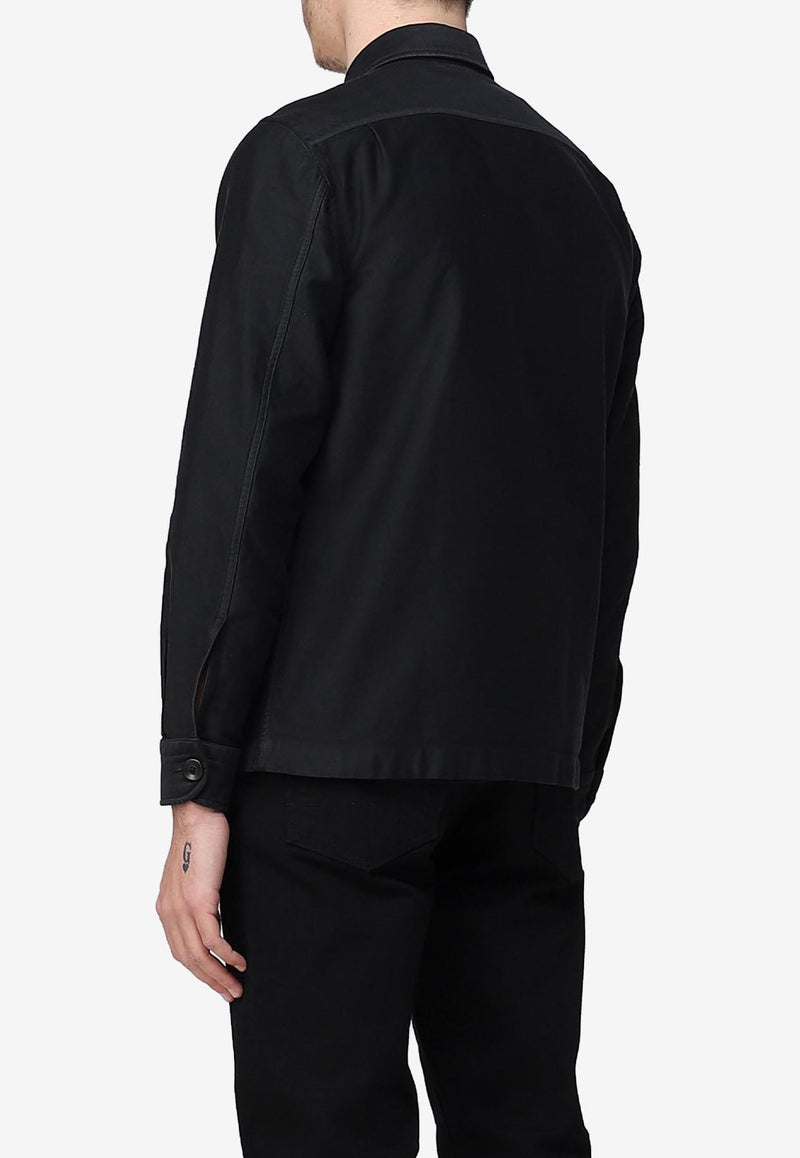 Tom Ford Buttoned Cotton Shirt Black HXH001-FMC016S23 LB999