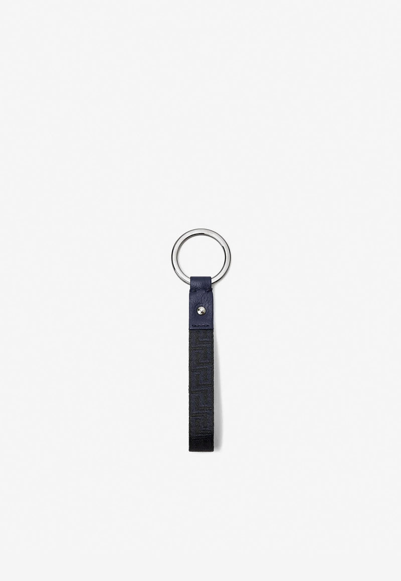 Versace Greca Key Chain Navy DPM8442 DNAS3V 2UC5E