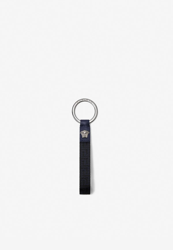 Versace Greca Key Chain Navy DPM8442 DNAS3V 2UC5E