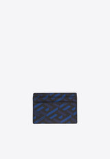 Versace La Greca Signature Cardholder Blue DPN2467 1A01974 5U630