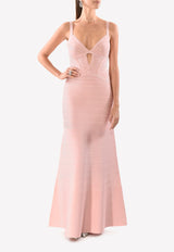 Cambria Bandage Gown with Cut-outs