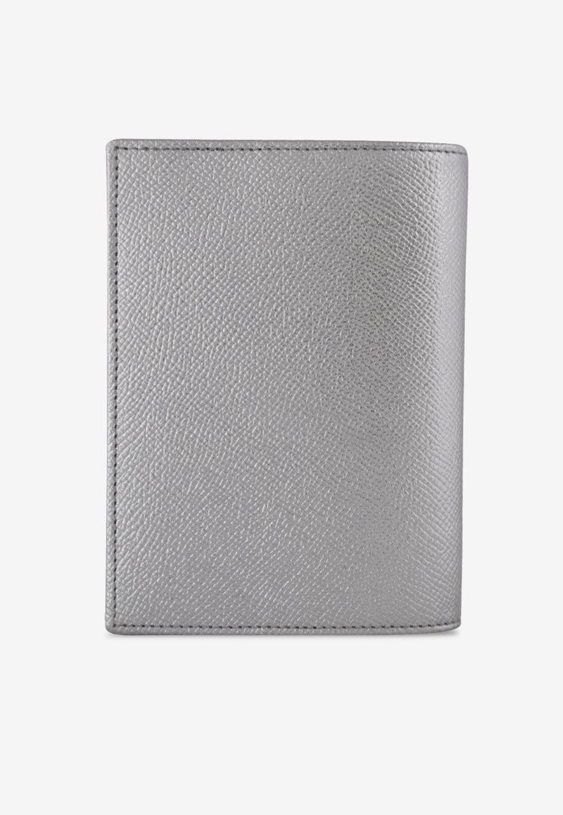 Laminated Leather Passport Holder with DG Crystal Logo