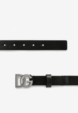 Dolce 
Gabbana Kids Boys DG Logo Buckle Stretch Belt Black EC0076 AQ616 80999