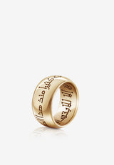 Soul Ring in Yellow Gold-Plated 925 Sterling Silver