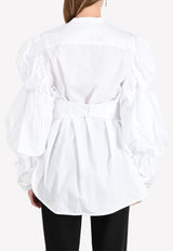 Jovian Bubble Sleeve Shirt