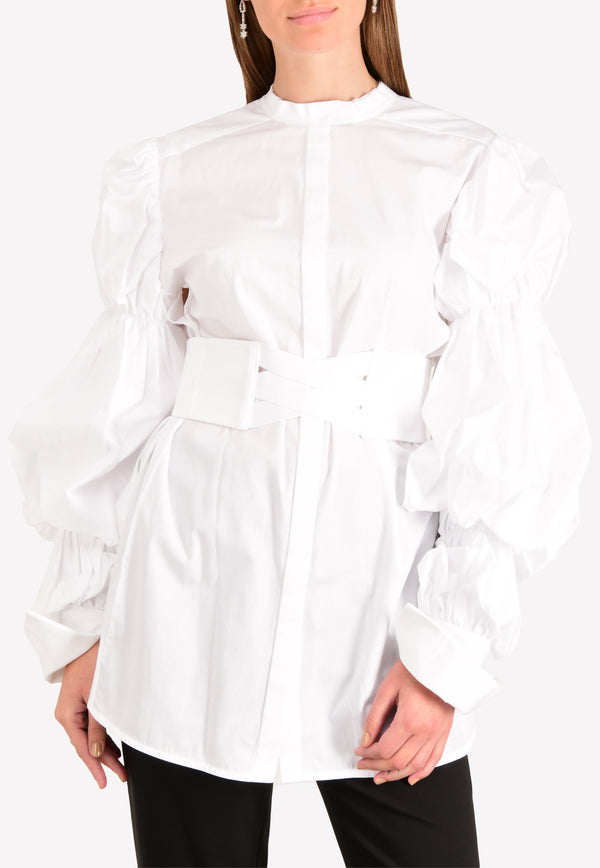 Jovian Bubble Sleeve Shirt