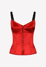 Satin Corset Top Dolce 
Gabbana F771ST FURAD R2244