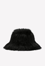 Dolce 
Gabbana Faux Fur Hat Black FH593F FUST8 N0000